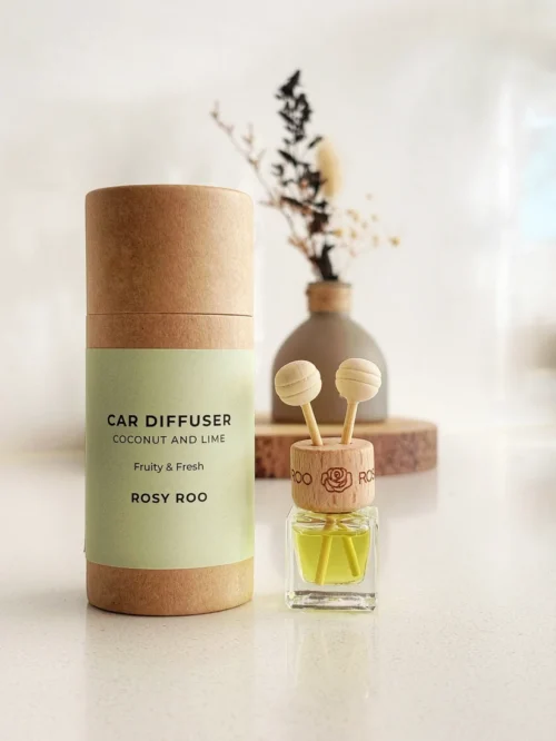Coconutlimecardiffuser Car Diffuser - Coconut & Lime
