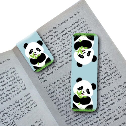 Panda Mockup Magnetic Bookmark - Panda