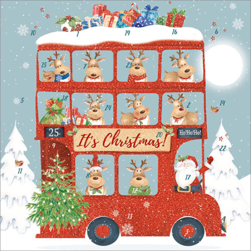 Advent Card - "All Aboard!"
