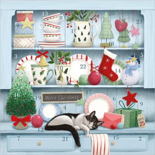 Advent Card - "Christmas Dresser"