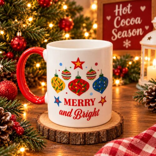 Merry and Bright Mug Merry and Bright Mug