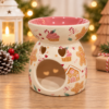 ceramic oil burner back Christmas Gingerbread Oil Burner